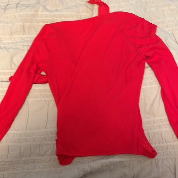 V-neck wrap top - Picture 4 of 4